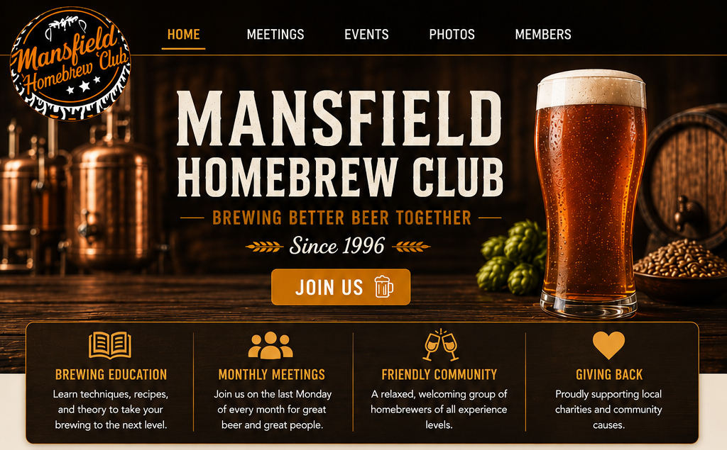 Mansfield Homebrew Club — Brewing Better Beer Together Since 1996